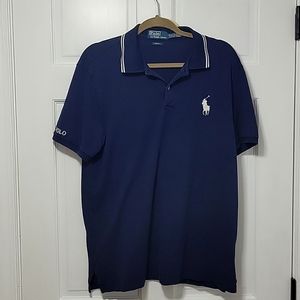 Vtg Polo Ralph Lauren Large Logo Polo